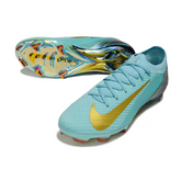 Chuteira Campo Nike Air Zoom Mercurial Vapor 16 Elite FG Azul Claro